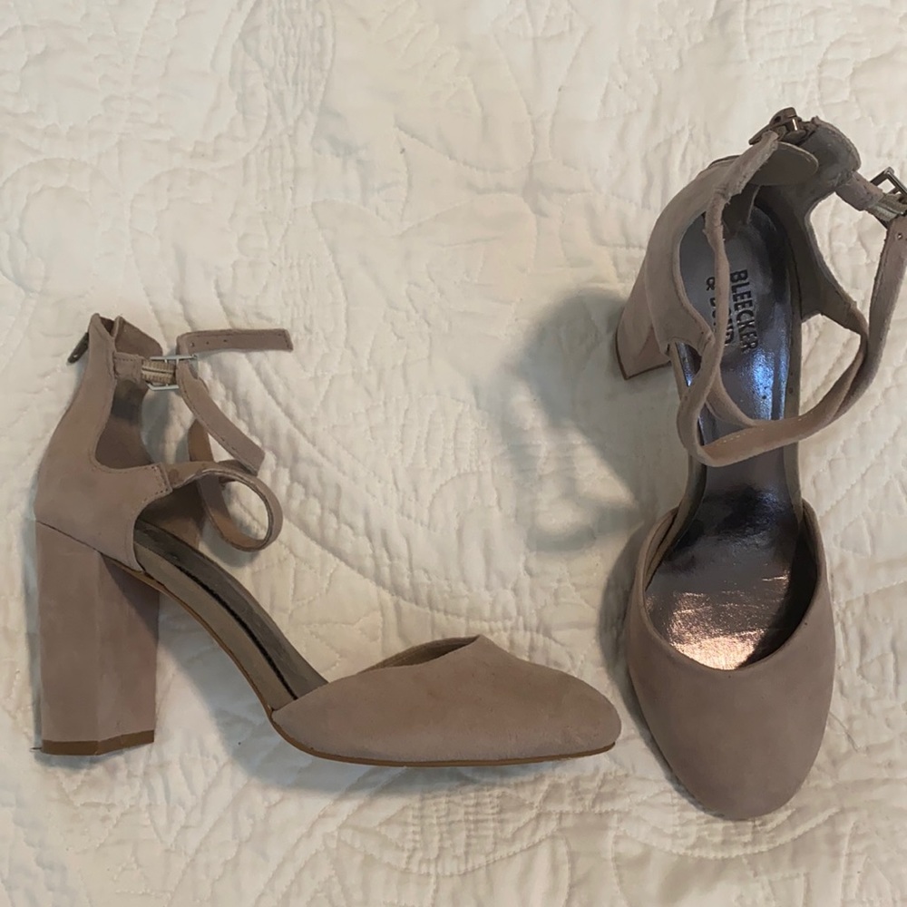 5” light purple thick heel